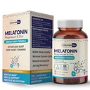 Melatonin 5mg with Magnesium Glycinate 300mg | Sleep Support Formula | 120 Capsules | 4 Month Supply