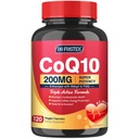 CoQ10 200mg mit PQQ & Shilajit - Hohe Absorption mit Bioperine Coenzym Q10 Ergänzungen - Leistungsstarkes Antioxidans für Herz & Gehirn Gesundheit und Energie-Produktion - 120 Veggie Kapseln