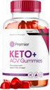 Premier Keto Plus ACV Gummies per la perdita di peso, Premier Keto +ACV Gummies, PremierKeto Plus ACV Keto+ Gummy Extreme, 60 Gummies per 1 Mese