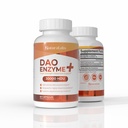 DAO Enzyme + Histamin Blocker - Triple-Strength 30.000 HDU Formel - DAO Enzyme Supplements mit Vitamin C - Histamin Intolerance Digestive Support - 60 Kapseln