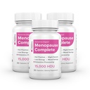 Omne Diem Menopause Complete DAO Plus Hormon Support Supplement – Diamine Oxidase (DAO) Enzym + Estro8PN Hops, Citicoline, Flaxseed & Black Cohosh – 30 Kapseln (90)