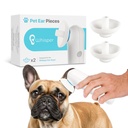 Whisper Pet Ear Pieces Ohr Trockner | Entfernen Sie Wasser, Hund Ohr Infektion Behandlung, Hund Ohr Reiniger, Alternative zu Hund Ohr Wipes | Hundehefe Infektion Behandlung für Hunde | Zymox Ohr Lösung für Hunde