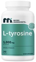 Micro Ingredients L-Tyrosin 1000 mg pro Servierung, 240 Kapseln | Aminosäureergänzung | Non-GMO