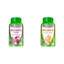 Vitafusion Womens Multivitamin Gummie & Power C Vitamin C Gummis für Immununterstützung, Orange Flavored, 282 mg Vitamin C, Amerikas Nummer 1 Gummy Vitamin Brand, 50 Day Supply, 150 Count