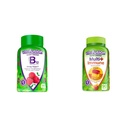 Vitafusion Vitamina B12 per il metabolismo energetico, Multivitamin Plus Immune Support Gummies con vitamina C, Zinco - 140 + 90 Conte