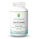 Super B Complex - Umfassende Stress- und Energieunterstützungsergänzung - Full Spectrum Bioactive B Vitamins & Minerals - Unterstützt gesunde Stamina, Gehirn- und Immunfunktion - 90 Kapseln