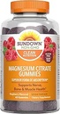 Sundown Magnesium Citrate Gummis, Himbeer Flavored, 60 Graf