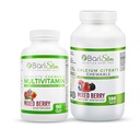 BariSlim Bariatric Calcium Citrate & Complete Chewable Bariatric Multivitamin - Bariatric Vitamin und Ergänzung für Post Bariatric Chirurgie Einschließlich Magen Bypass und Magenärmel