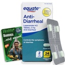 Gesunder Überschuss Equate Anti-Diarrhoal Loperamid HCI 2 mg 24 Caplets und Vital Volumes Tipps Karte