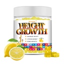 Höhenwachstum Gummis für Kinder & Teens Vitamine mit Kalzium, Magnesium, Zink, Vitamin D3 K2, Ashwagandha | Knochenstärke & Wachstum große Ergänzung