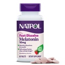 Natrol Melatonin 10mg Fast Dissolve Tabletten - Erdbeer Flavor, 60 Zähler, Schlafunterstützung, Fast Dissolve Melatonin für Erwachsene, 60-Tage Versorgung