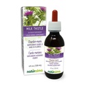 Naturalma Milk Thistle (Silybum marianum) Frucht und Kräuter Alkoholfreie Tinktur - 4 fl oz Flüssiger Extrakt in Tropfen - Kräuterergänzung - Vegan
