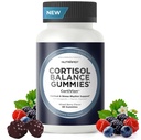 NutraPep Cortisol Gummies for Women Men - 13-in-1 High Cortisol Reducer with Ashwagandha Magnesium L-theanine Rhodiola Rosea - Daily Cortisol Detox Manager for Stress Focus Support - Vegan Sugar Free