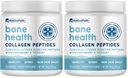 NativePath Bone Health Collagen Peptides, Type 1 & 3, with Fortibone and Verisol, 7.9 Ounce, 30 Servings (Pack of 2)