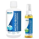 Beam Minerals Micro-Boost Humic Mineral Blend and Insta-Lytes Natural Liquid Electrolytes 2oz