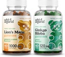 Wild & Organic Lion's Mane Gummis & Ginkgo Biloba Gummis