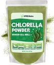 XPRS Nutra Bio Chlorella Pulver - Gebrochene Zellwand Chlorophyll Pulver - Chlorella Bio-Pulver für Immunität - Vegan Friendly Chlorella Powder Organic for Complete Protein (16 Unze)