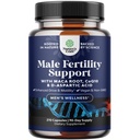 Pre Conception Male Fertility Supplement - Samen Volumen Booster mit CoQ10, Maca Root, Methyl Folate & D-Aspartic Acid - Mens Fertility Supplement für Sperm Motility - Empfängnis für ihn, 90 Tage
