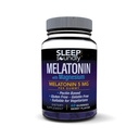 Sleep Soundly Melatonin and Magnesium Gummies, Melatonin 5 Mg, Gluten Free - Gelatin Free, 60 Gummies, Purple, Berry, 60 Count