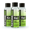 KetoneAid Ke2 Veech Ketone Ester 25% Concentrate | Not Bad Apple | No Caffeine, No Sugar, No BHB Salt | Exogenous Ketone D-BHB Ester | 25g KE & 10 Serv. per Bottle (3 Count)