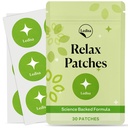 Relax Patches for Women & Men | With Rhodiola Rosea, Ashwagandha, L-Theanine - Relax & Unwind | 30 Days Supply