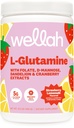 Wellah L-Glutamine Erdbeere Lemonade Flavored (50 Servierungen) - 5g L-Glutamin Per Servieren, mit Stevia gesüßt