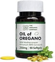 THE OREGANO COMPANY- Oil of Oregano | 90 Softgels, Natürliche Carvacrol, Edible Food Grade, Aceite De Oregano, Potency, Capsules, Wild Mediterranean Oregano Öl GelCaps Extract,Wild Supplements
