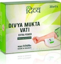 Original Patanjali Divya Muktavati, Extra Power 120 Count, Ayurvedic, 100% natürlich