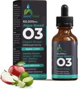 Omega 3 Liquid Vegan Drops - DHA & EPA von Algae Oil - 60 ml Dropper Bottle - 2000 mg pro Servierung - Unterstützt Gesamtkörper Wellness Supplement für die ganze Familie