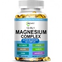 Magnesium Complex Softgels - 12-in-1 Magnesium Supplement with Glycinate,Citrate,Malate,Oxide,Taurate - High Absorption Magnesium Complex for Women & Men for Muscle, Heart, Sleep, Bone, Nerve Support