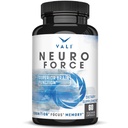VALI Neuro Force Brain Booster Supplement für Fokus, Gedächtnis, Klarheit und Energie. Extra Stärke Nootropic kognitive Funktion Unterstützung für Psychische Leistung. mit natürlichem Koffein. 60 Veggie Kapseln