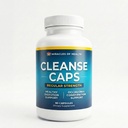 Herbal Cleanse Caps - Regular Strength | 100% Natural Laxative and Colon Cleanser