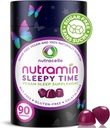 Nutramin Sleepy Time Gummy: Die Vegan, Sugar-Free, Natural Melatonin 5mg für längeren tieferen Schlaf - keine Next-Day Grogginess, Non-Habit Forming Delicious & Drug-Free Allergy-Safe Kräuter Schlaf Gummis