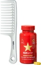 Hairtamin Advanced Vegan Biotin Supplement Pack | Haar-, Haut- und Nagel-Vitamine mit Gentle Detangling Comb zu fördern Wachstum & Stärke