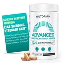 Hair Growth Supplements for Women, Ages 30 and Up - Visibly Thicker Fuller Hair with Biotin 10,000mcg, Vitamins A C D3 E, Keratin, Marine Collagen, Saw Palmetto, Supports Scalp, Skin & Nails, 120 ct