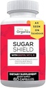 Zuckerschild - Advanced Sugar Support Supplement - Biotin, Magnesiumoxid, Chrom - 60 Veggie Kapseln - 30 Tage