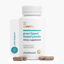 Xtendlife Green Lipped Mussel Powder - 2400mg Extra Strength Joint & Muskel Support Supplement aus Neuseeland mit Omega 3 - 1 Monat Versorgung