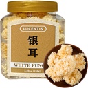 White Fungus (Tremella Fuciformis), Wood-Grown Snow Mushroom – 150g / 5.29oz Dried Tremella, Small Silver Ear for Soup and Dessert – Natural, Tender & Nutrient-Rich, 椴木小银耳
