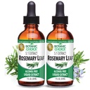 Botanische Wahl – Rosmarin Blatt-Flüssig-Extrakt – Alkoholfrei, Glutenfrei – Fast Acting Supplement Drops – Einfach zu bedienen Dropper – 1 Fluid Ounce 2 Pack
