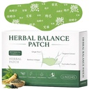 Herbal Balance Patch for Waist & Body, Japanese Inspired Balance Patches, Non-Irritating for Stomach & Daily Use, Breathable Snatch Patch Design for Work, Travel & Night Routine(1pcs)