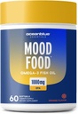 Oceanblue Essentials Mood Food Omega 3 | Triple Strength Fish Oil 1000mg EPA für Stimmungsunterstützung | Burpless Mini Softgels | Heart Health, Non-GMO (60 Count)