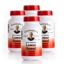 Christopher's Original Formulas Lower Bowel Cleanse Formula Capsules - Herbal Laxative Colon Cleanse and Gut Cleanse 100 ct. - Pack of 4