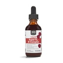 365 von Whole Foods Market, Super B-12 B-Komplexe Flüssigergänzung, Himbeer natürlicher Geschmack, Vegan, 2 Fl Oz