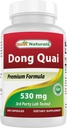 Meilleurs Naturels Dong Quai 530 mg 180 Capsules