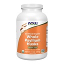 JETZT Nahrungsergänzungsmittel, ganze Psyllium Husks, Certified Organic, Non-GMO Project Verified, Soluble Fiber, 12-Ounce