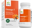 Terry Natürlich Omega-7 - Nahrungsergänzung mit essentiellen Fettsäuren - Nahrungsergänzungsmittel zur Unterstützung der Hautgesundheit mit Sea Buckthorn, Berry Pulp & Seed Oil - 60 Softgels (Pack von 2)