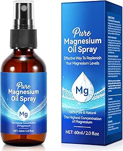 Generisches Magnesiumöl-Spray, reines Magnesiumöl-Spray für Feet, Nourish Skin und fördern Schlaf, topisches Magnesiumöl 2 Fl.Oz