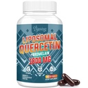 Liposomal Quercetin Phytosome, Quercetin mit Bromelain, Zink & Vitamin C, Bioactive Phytosome Complex, 20X Höhere Absorption - 60 Softgels
