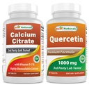 Calcium Citrate with Vitamin D-3 & Quercetin 1000 mg