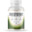 DigestiStart – Natural Digestive Supplement with Wild Yam, Poria Cocos & Bacopa Monnieri – Made in USA, Non-GMO, Easy-to-Take - 30 Capsules, 1 Month Supply